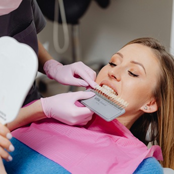 Veneers treatment